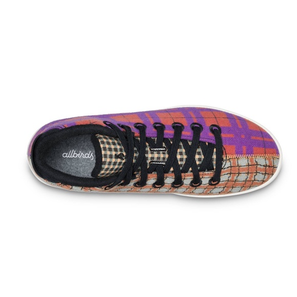 ALLBIRDS PLAID SNEAKERS Size 7/8 “Women’s Wool Piper Mids - Split Tartan” - Picture 3 of 4